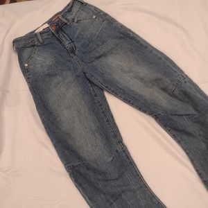 Pilcro Anthropologie Women's Horseshoe Balloon Leg High Rise Jeans Size 26